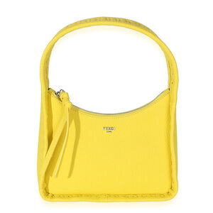 Fendi Yellow Cuoio Roma Selleria Fendisense Mini Hobo